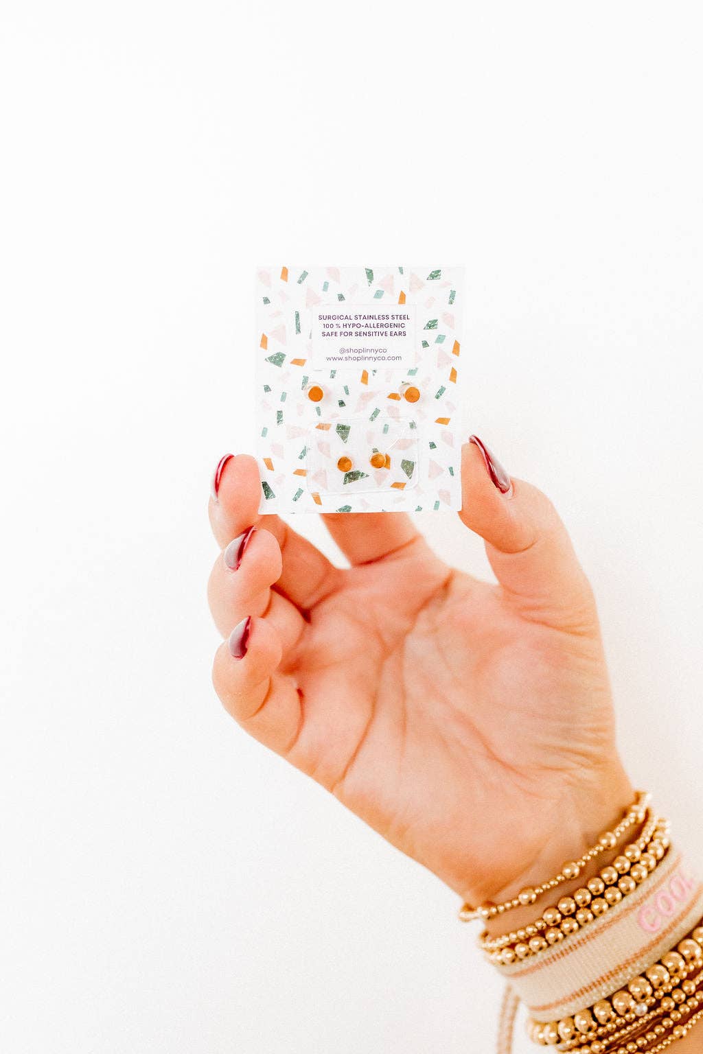 Screwback Stud Earrings - Bella Butterfly