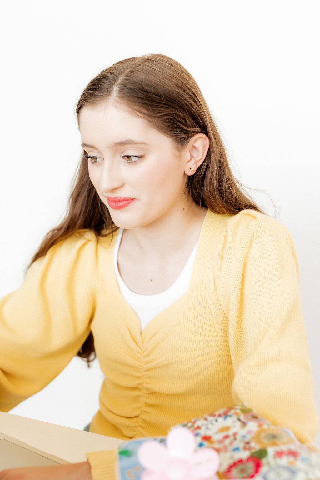 Screwback Stud Earrings - Bella Butterfly