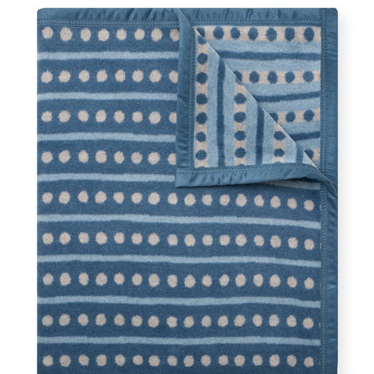 Beach Pebble Cornflower Blanket: Original