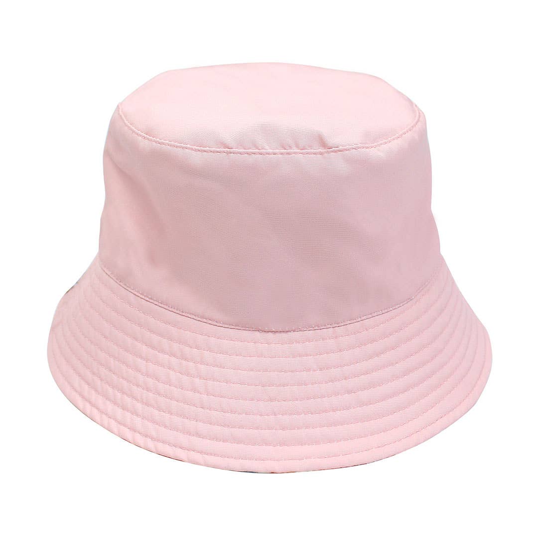 Sandy Seashells Reversible Beach Baby Bucket Hat