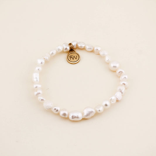 Freshwater Pearl Beaded Bracelet