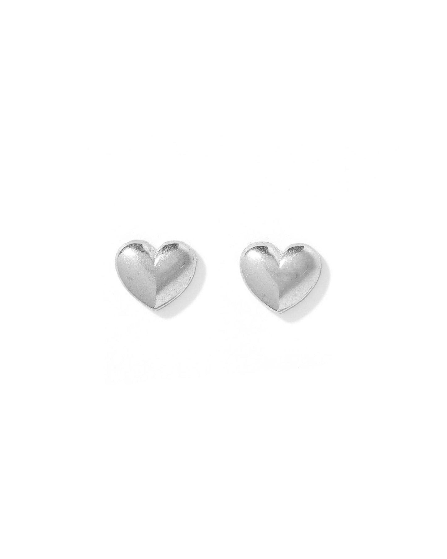 Screwback Stud Earrings - Hadley Silver