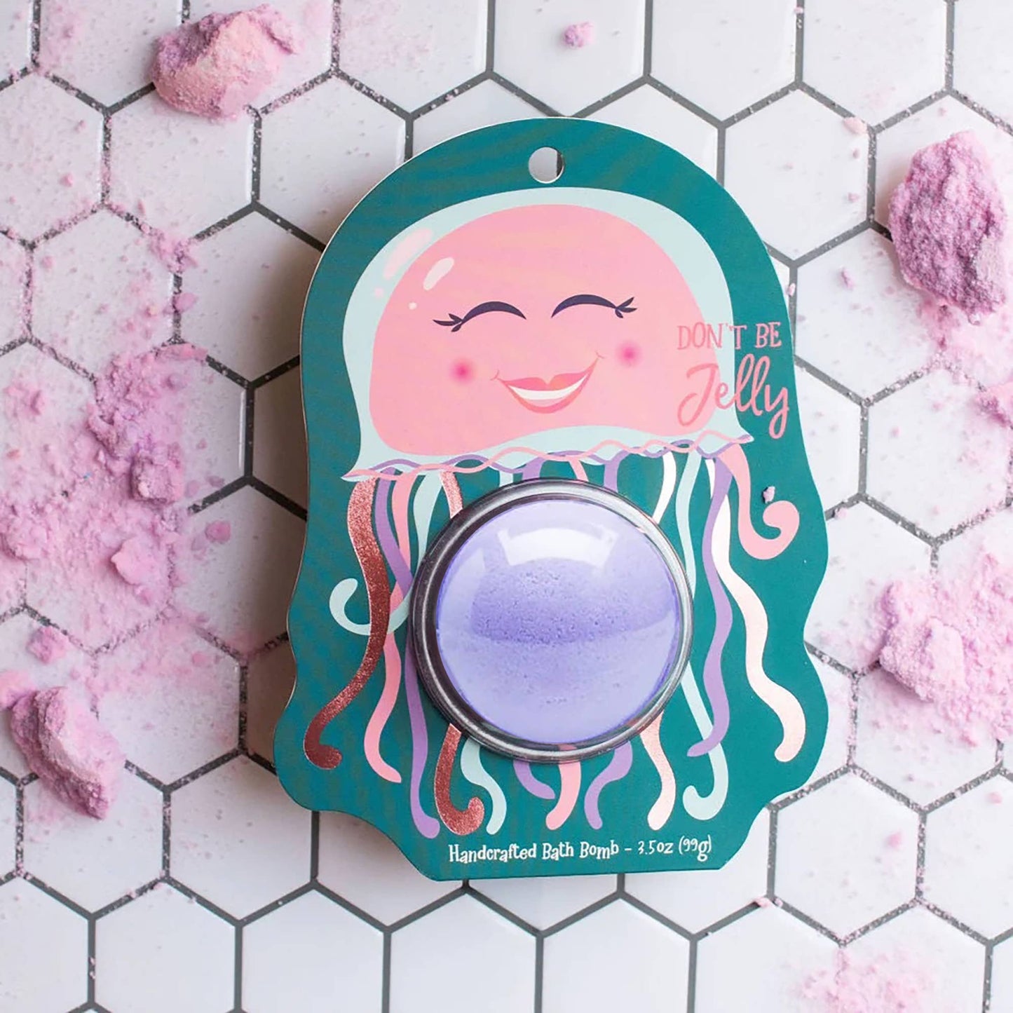 Don't Be Jelly Jellyfish Clamshell Bath Bomb