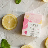 Luxe Peppermint + Lemon Shower Steamer Fizzy Bomb