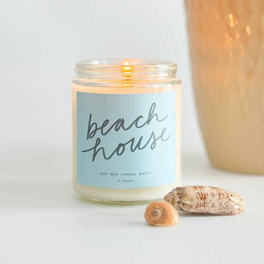 Beach House Candle | Coconut + Vanilla