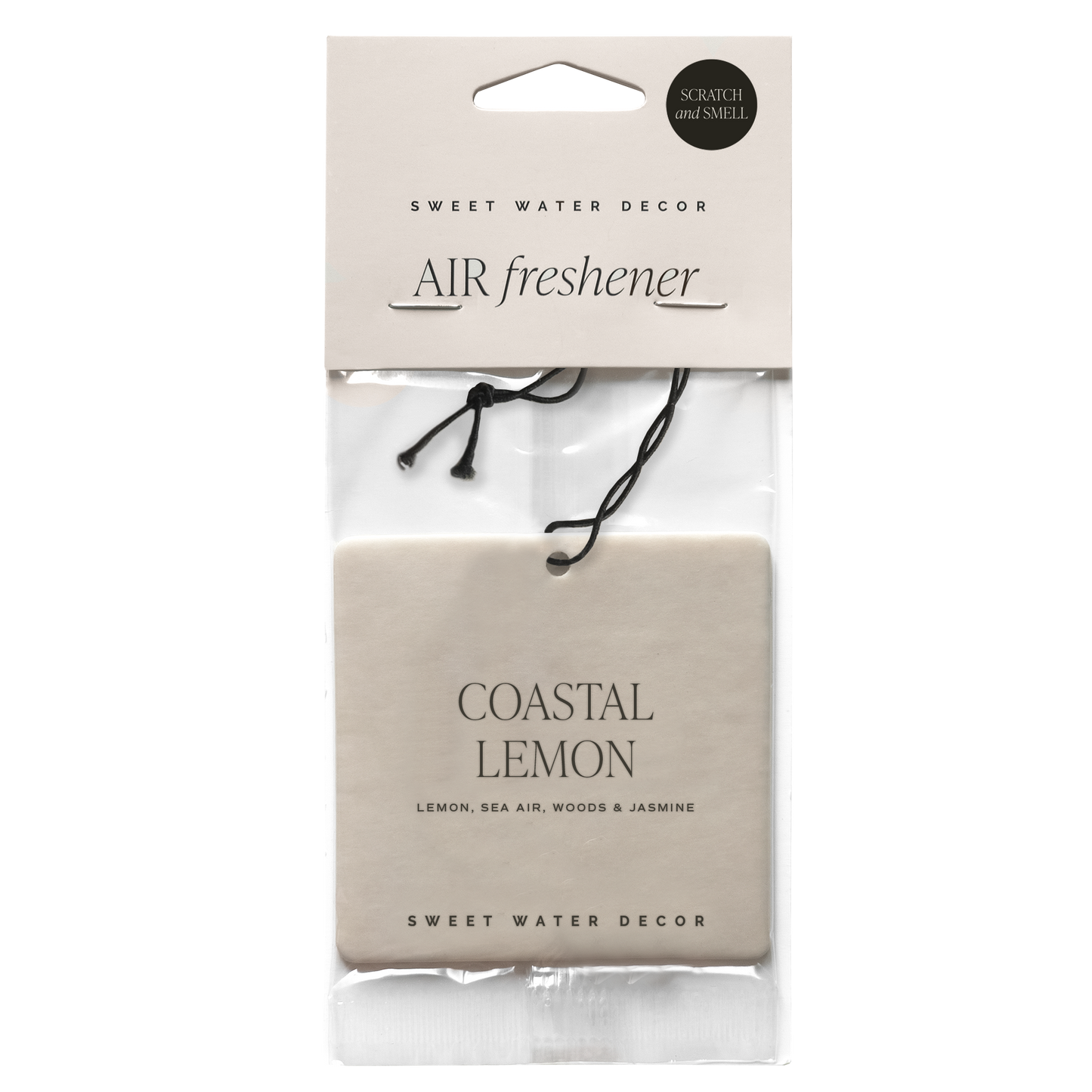 Coastal Lemon Hanging Air Freshener