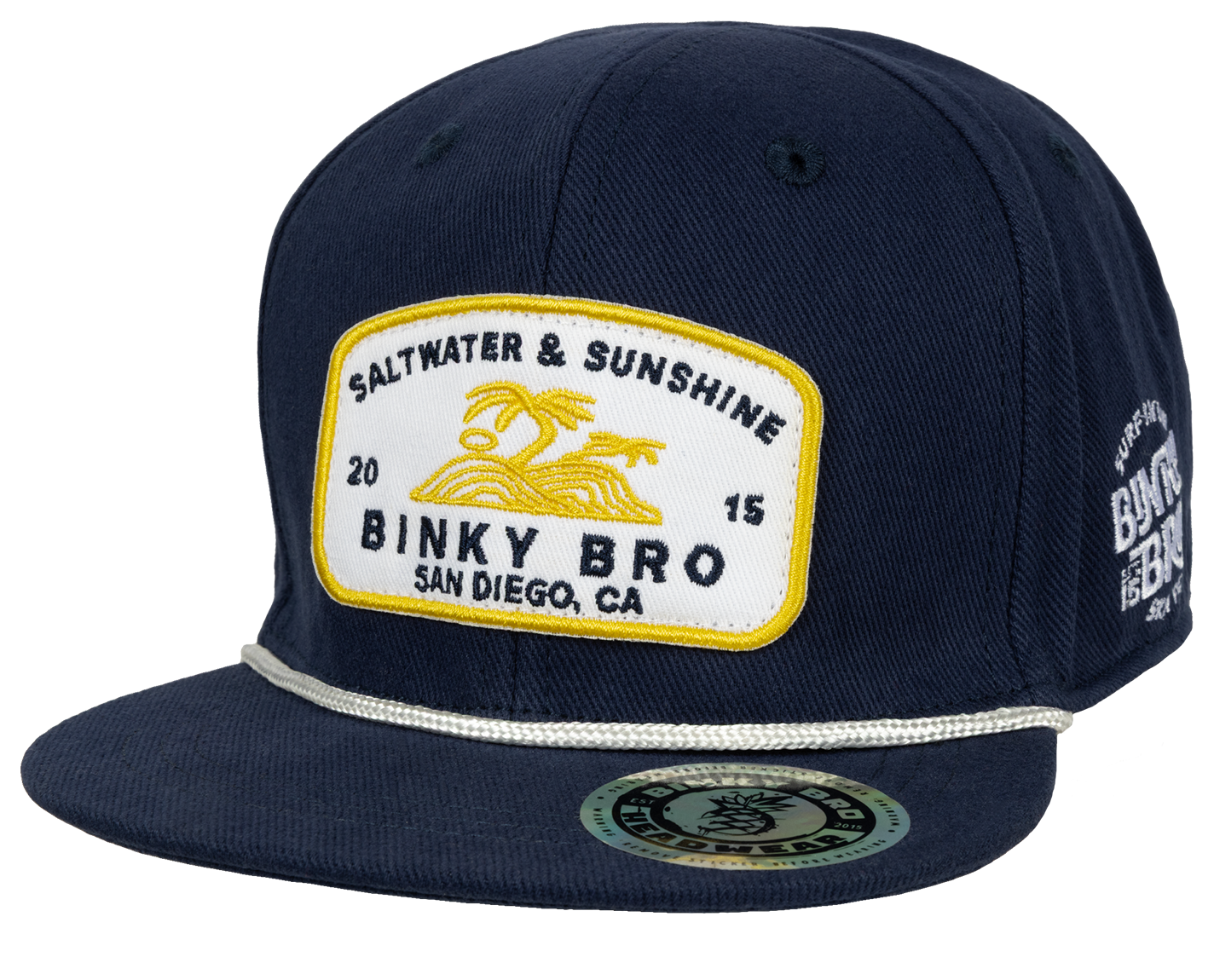 Kids Hat Bodee: Navy 4-12Mo