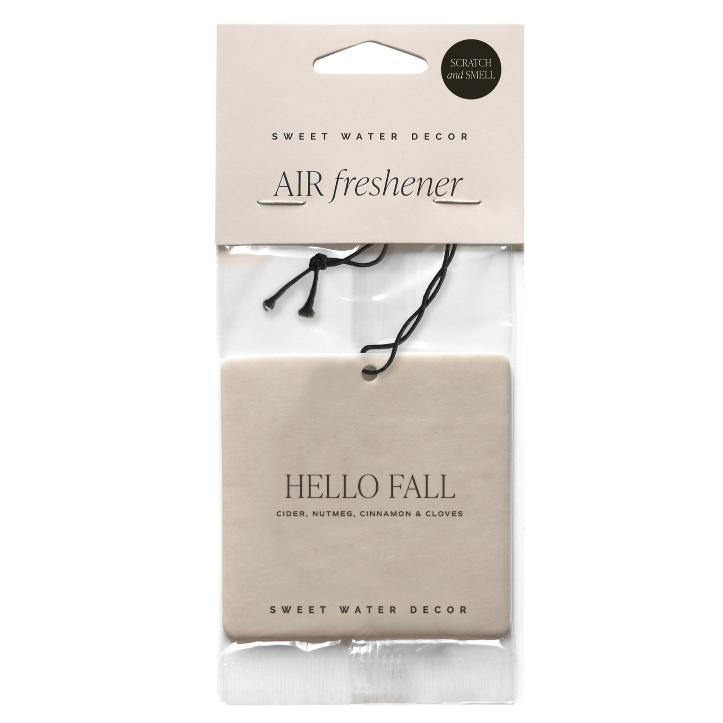 Hello Fall Hanging Air Freshener