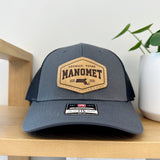 Manomet Patch Hat - Charcoal & Black