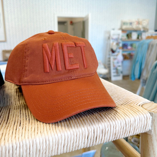 MET Hat - Burnt Orange