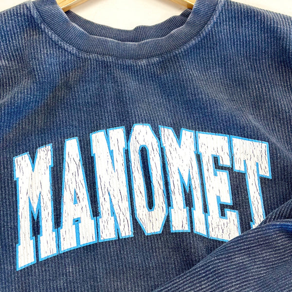 Manomet Navy Corded Crew