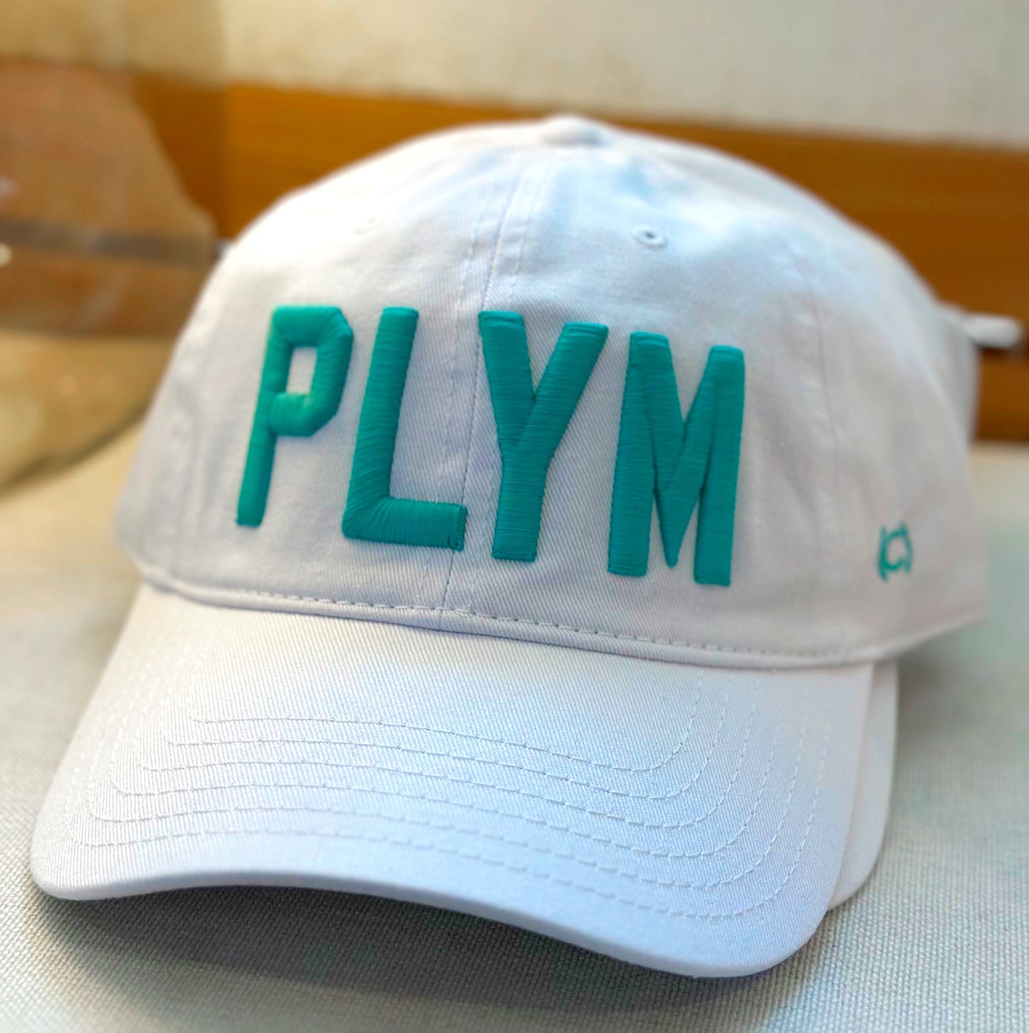 PLYM Hat - White/Seafoam