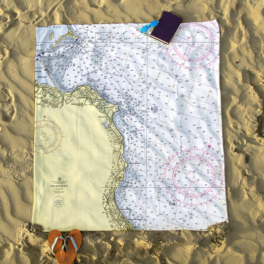 Manomet Map Blanket