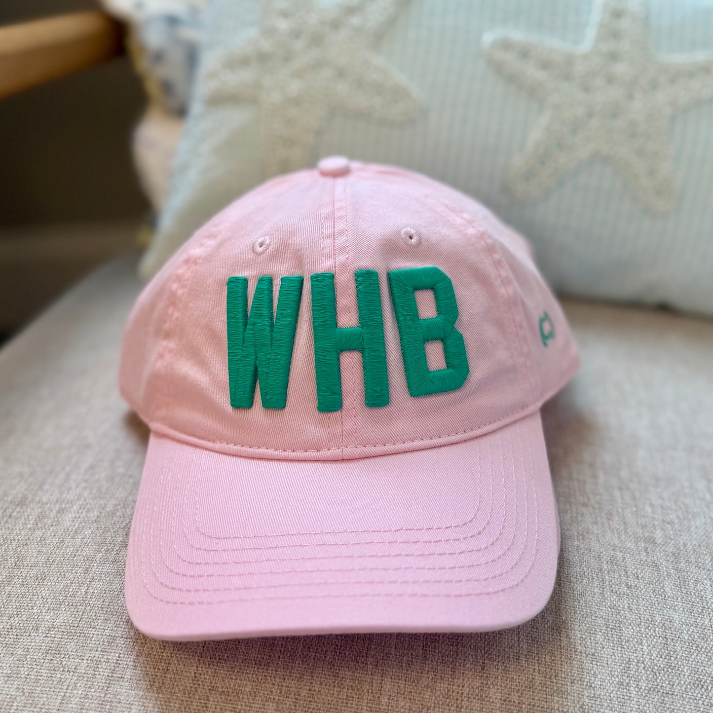WHB Hat - Pink/Seafoam