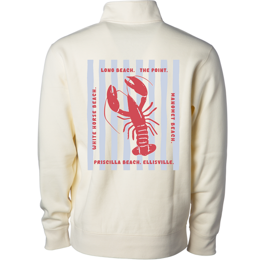 Plymouth's Local Lobster - Quarter Zip Unisex