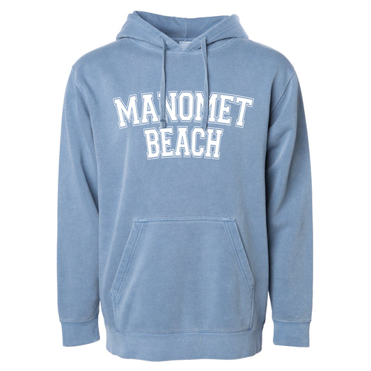 Manomet Beach Hoodie 24' - Denim