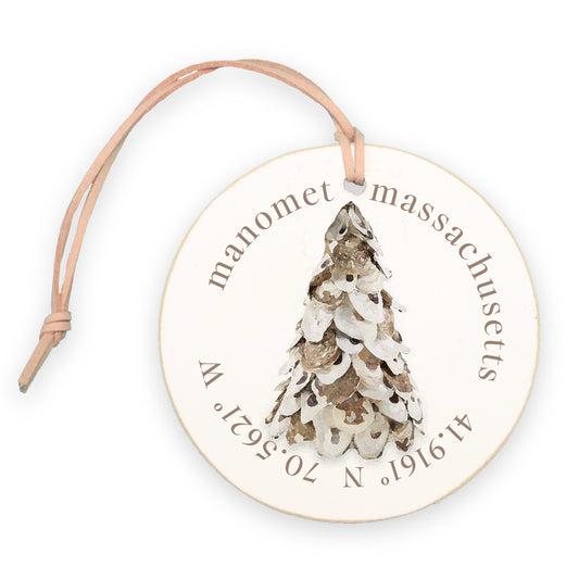 Oyster Tree Ornament - Manomet