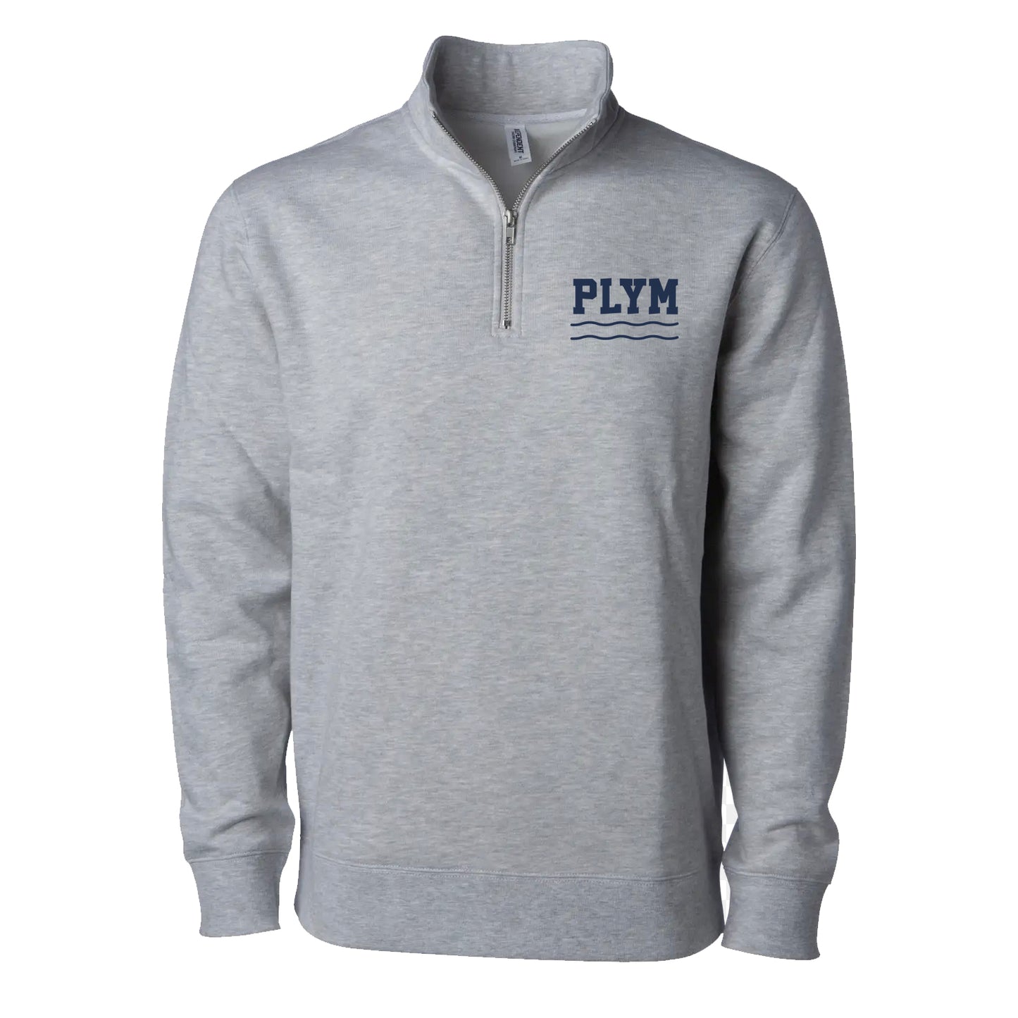 Plymouth Icon Quarter Zip - Grey