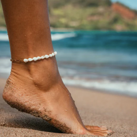 Paloma Anklet - Shell