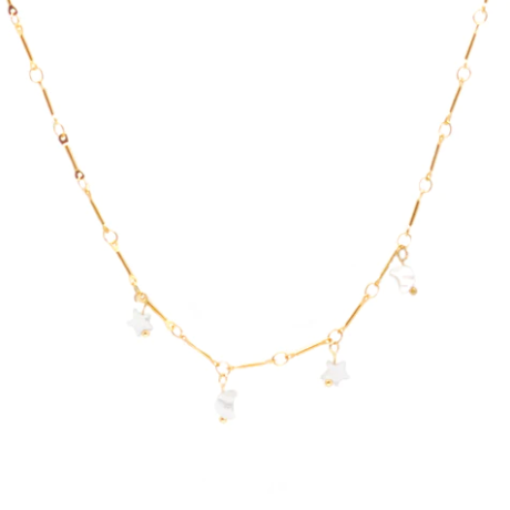 Lunar Charms Necklace - Gold