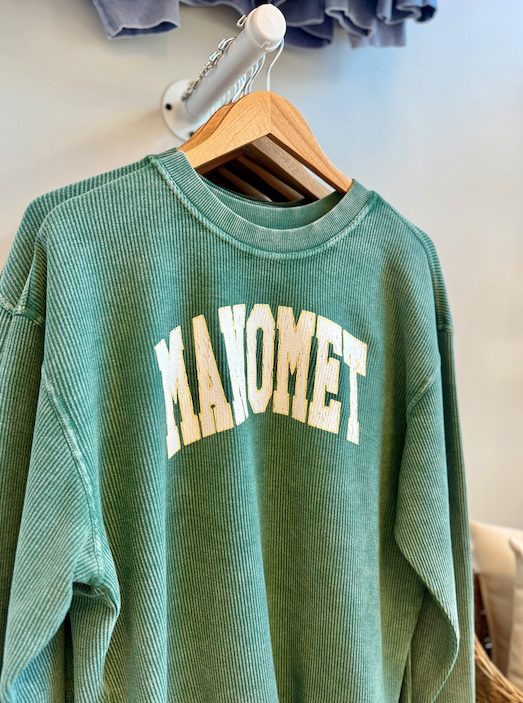 Manomet Corded Crew - Evergreen