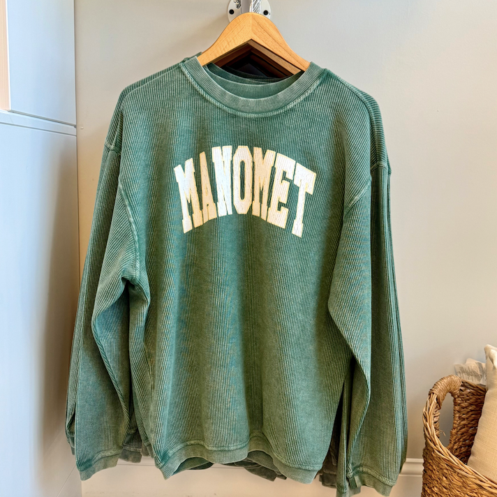 Manomet Corded Crew - Evergreen