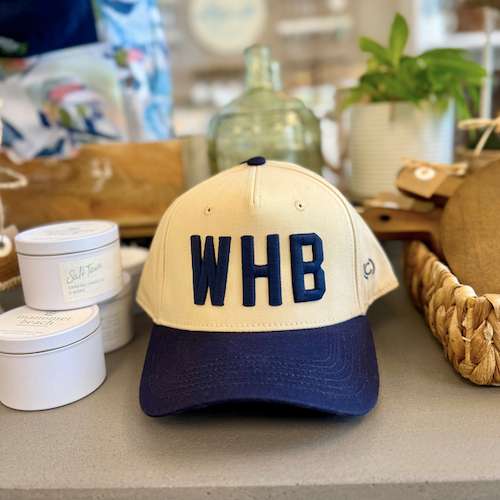 Navy +Cream - WHB Snapback Hat