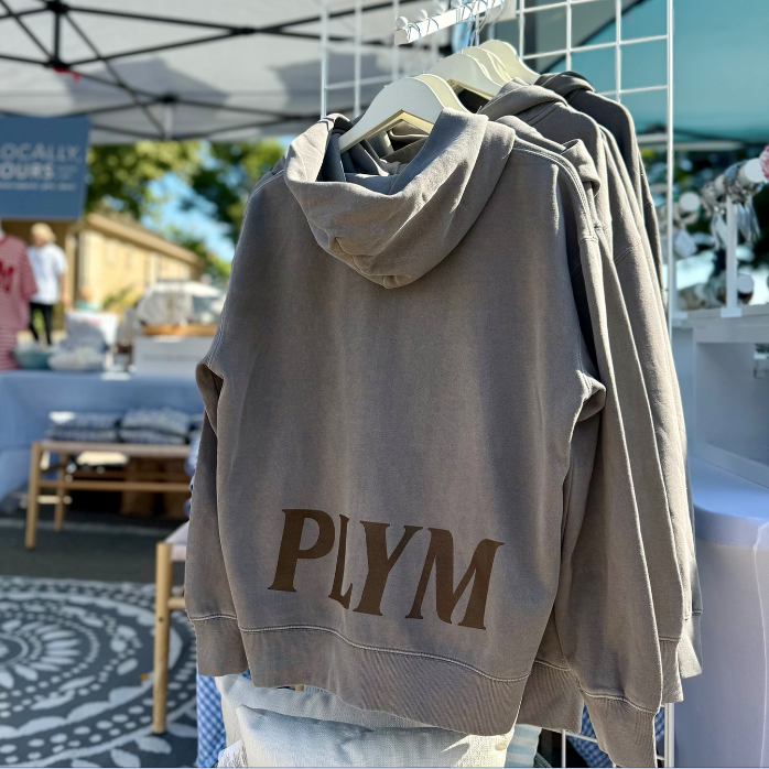 Oversized Espresso PLYM Zip Up