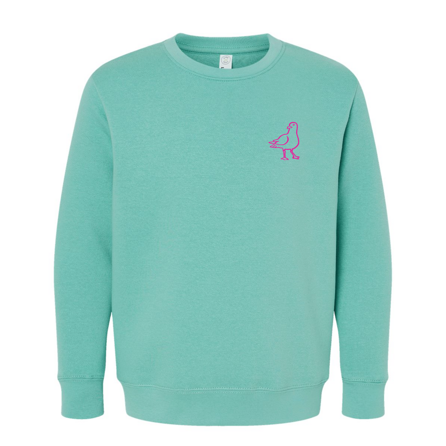 Iconic Local Youth Crewneck - Watermelon
