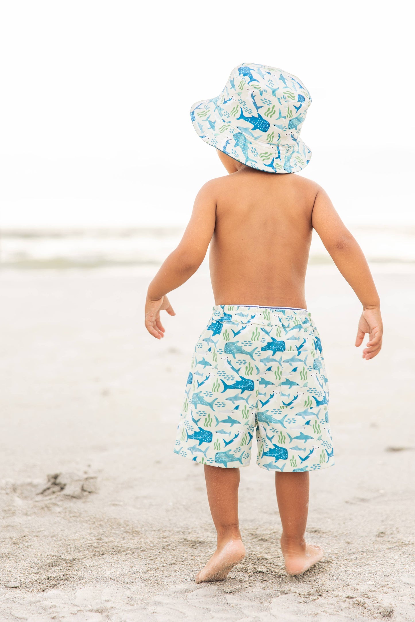 Shark Friends Ocean Reversible Kids Bucket Hat