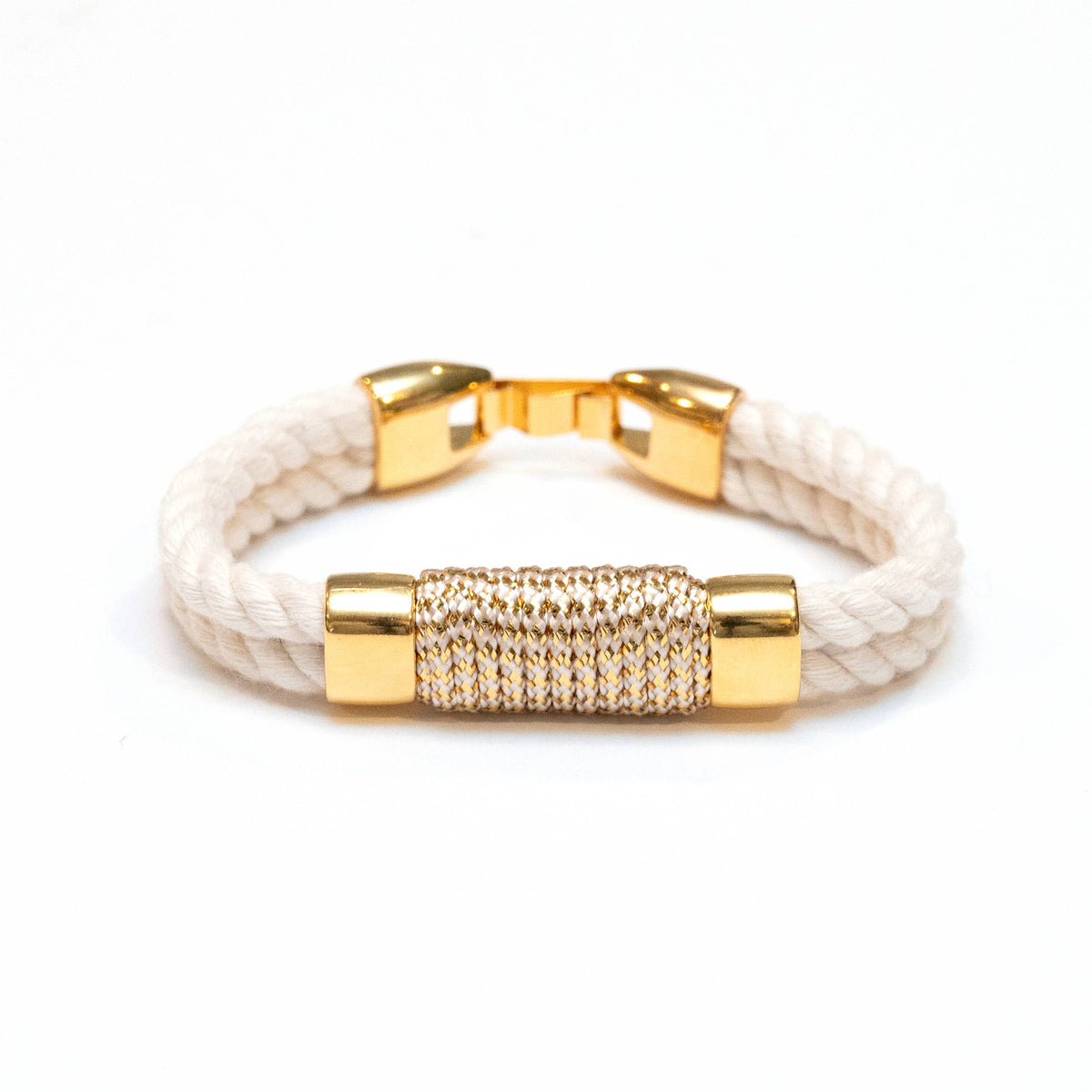 Tremont Bracelet - Ivory/Metallic Gold