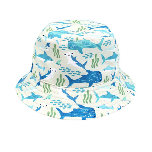 Shark Friends Ocean Reversible Kids Bucket Hat