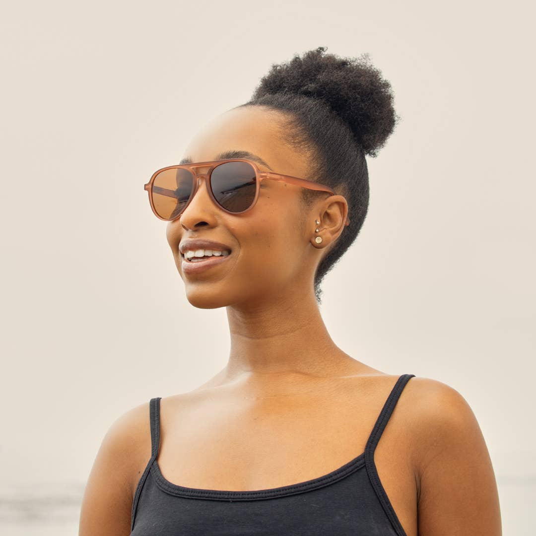 Dunes - Soft Mocha / Brown Polarized Sunglasses
