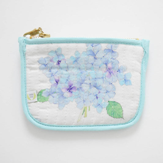 Hydrangea Coin Pouch