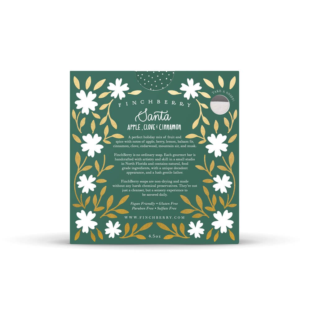 Santa Holiday Boxed Soap