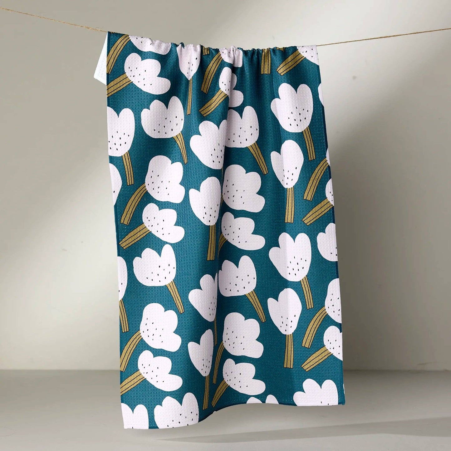 Tulips Tea Towel