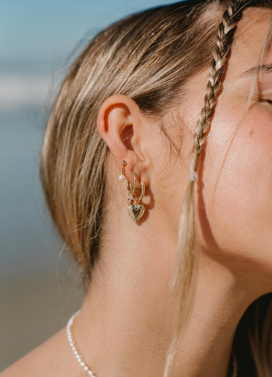 Swamis Studs: Gold