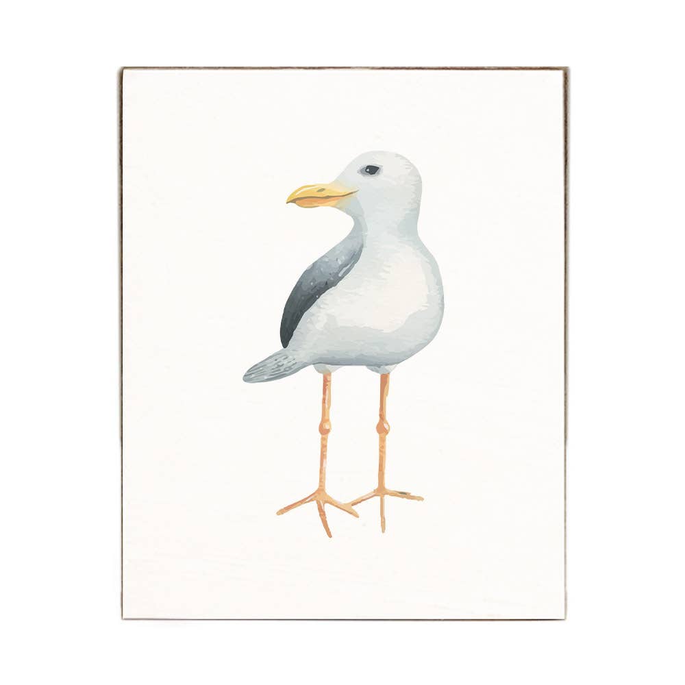 Seagull Block Sign