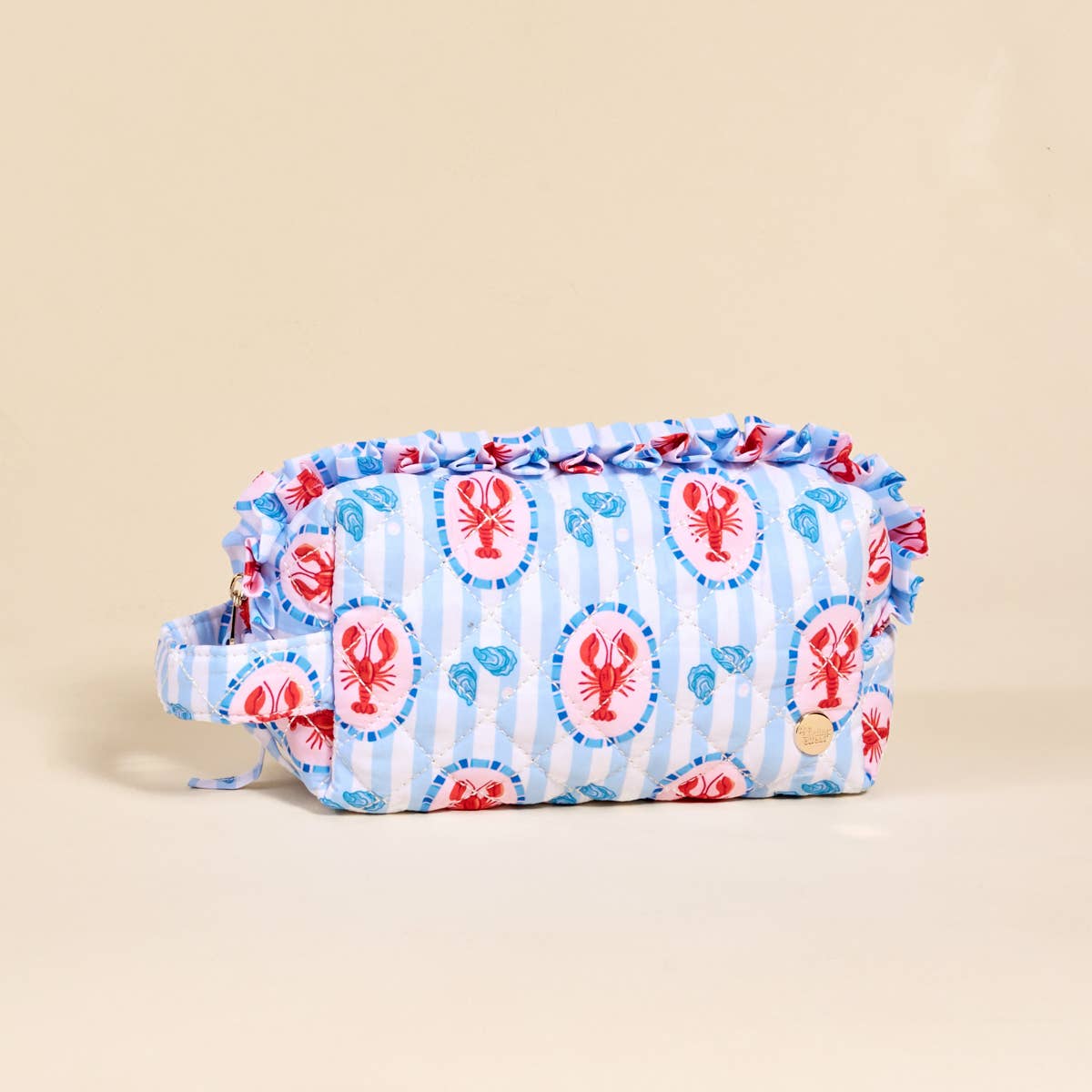 Essentials Quilted Cosmetic Pouch – Harbor House