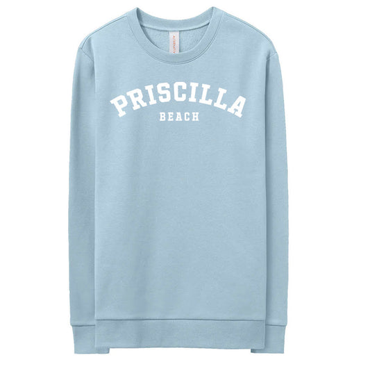 Classic Priscilla Beach Crew - Light Blue
