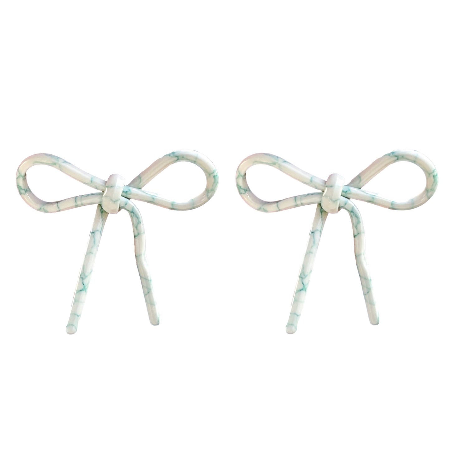 Aqua Poolside Bows