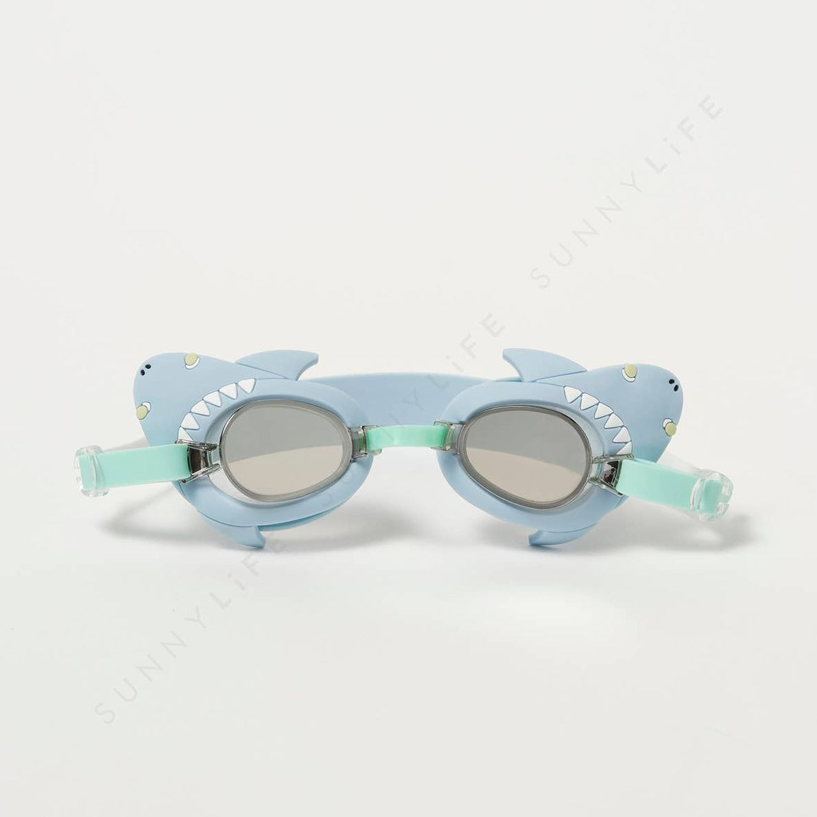 Shark Mini Swim Goggles - Aqua