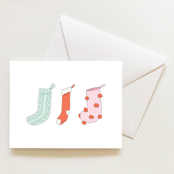Stockings Boxed Note Cards - Set of 8