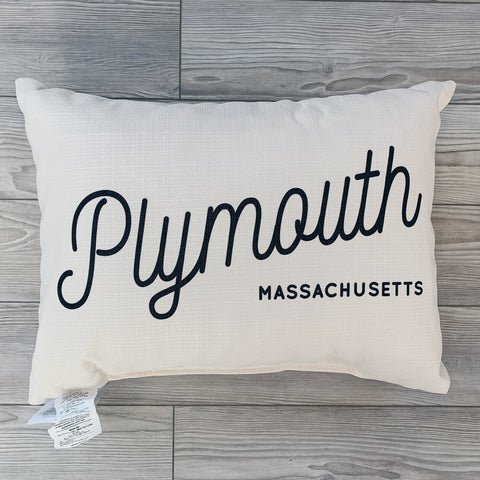 Plymouth  Retro Pillow