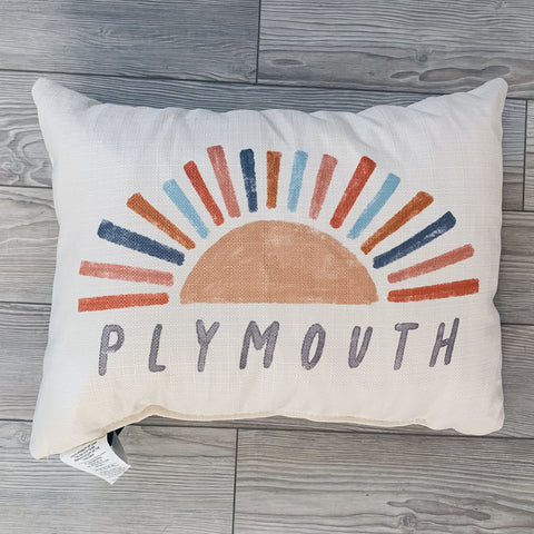 Plymouth Sunshine Pillow