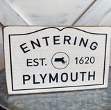 Entering Plymouth Block