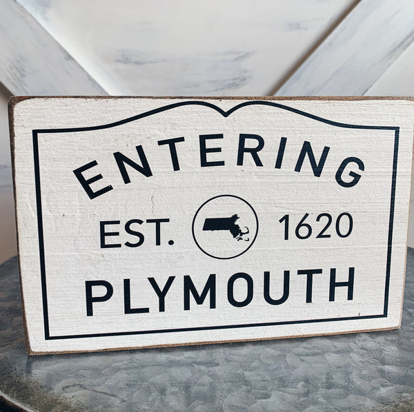 Entering Plymouth Block