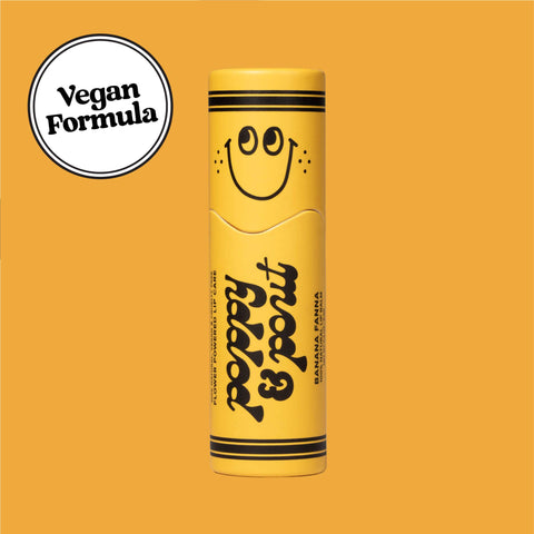 Kids Lip Balm - "Lil Poppies" Banana Fanna